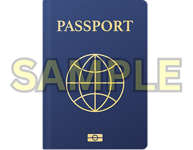 Sample passport document