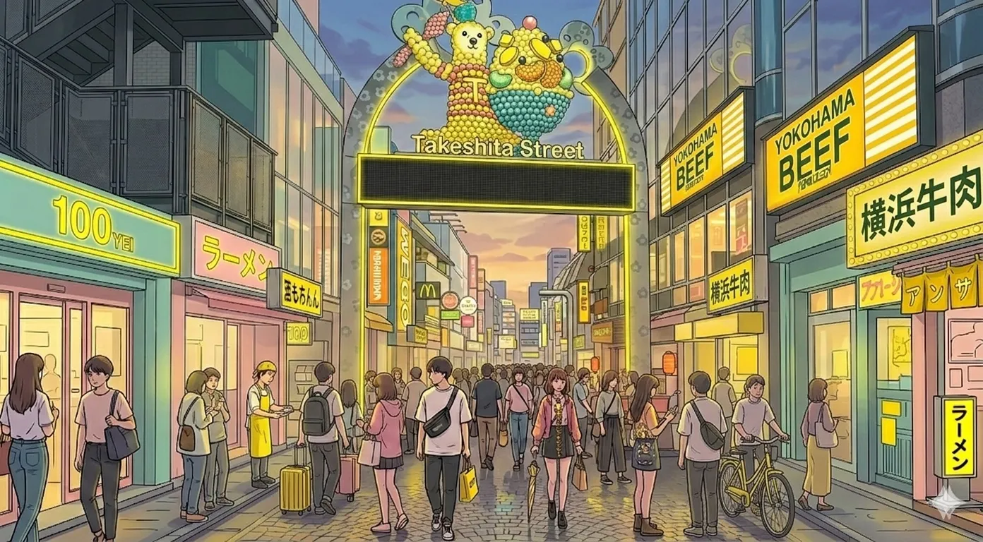 Harajuku: Takeshita St.